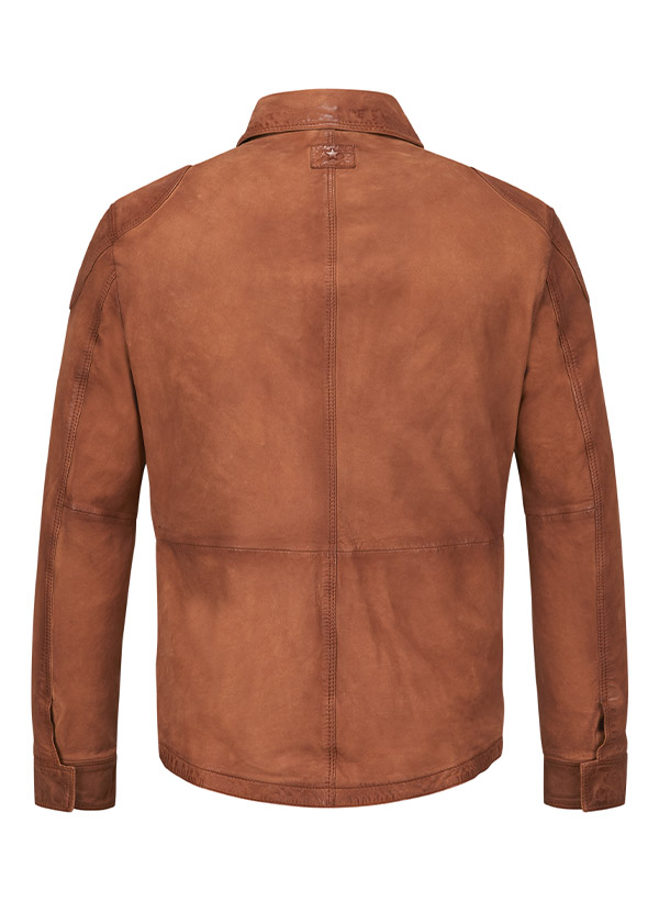 Thumbnail - MILESTONE Herren Lederjacke orange