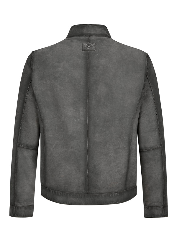 Thumbnail - MILESTONE Herren Lederjacke grau