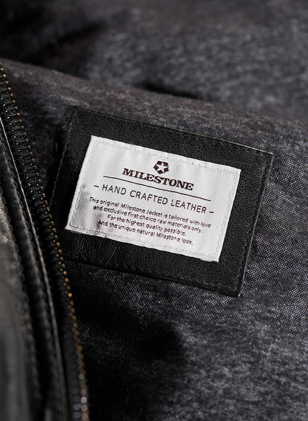 MILESTONE Lederjacke Parker 531099/60485/99 Image 3