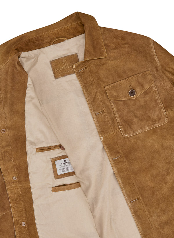 MILESTONE Lederjacke Bianco 611607/21430/21 Image 3