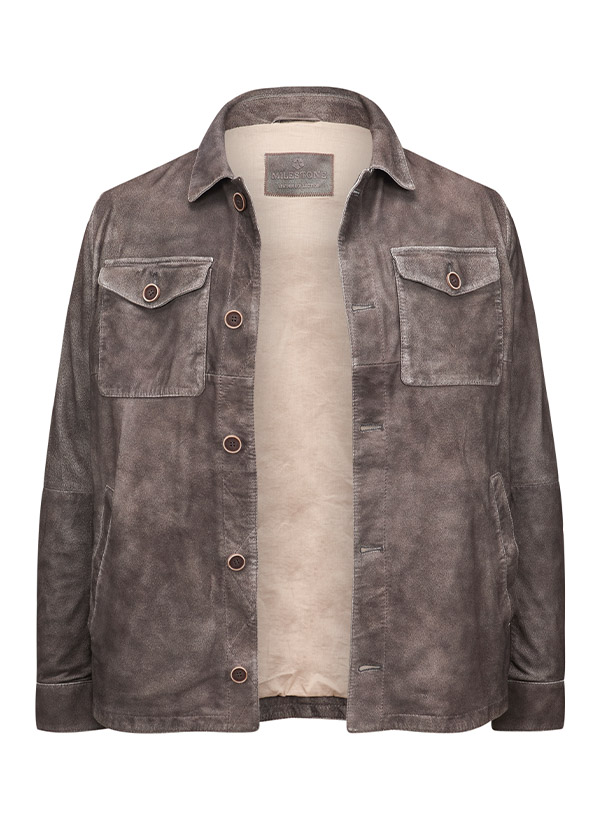 MILESTONE Lederjacke Bianco 611607/21430/27 Image 1