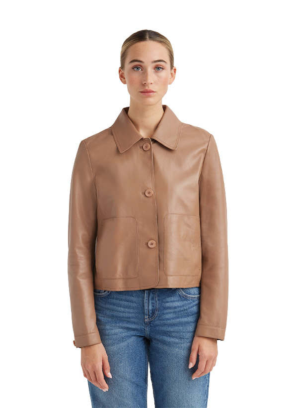 MILESTONE Damen Lederjacke Ammi 611046/41795/22 Image 1