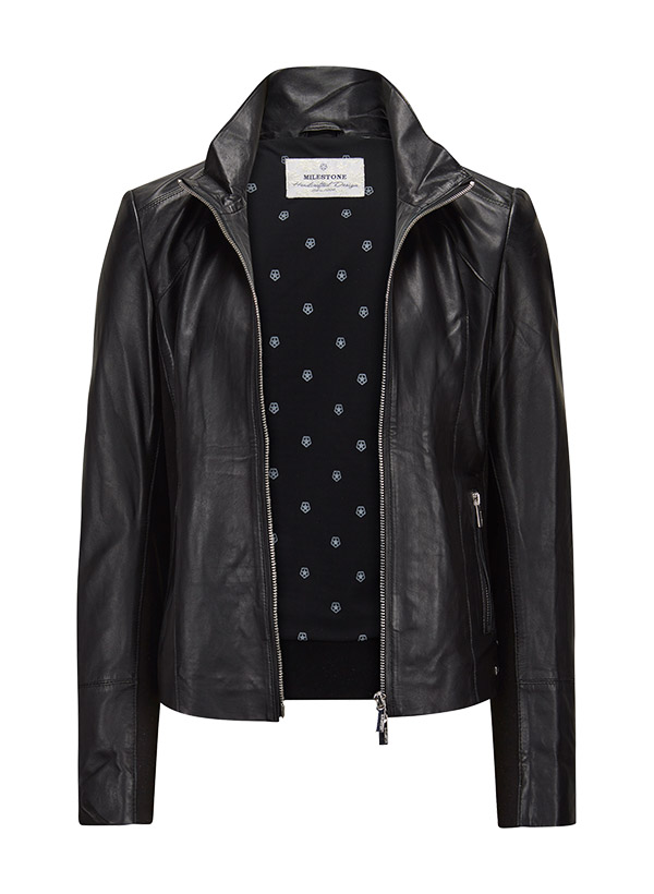 MILESTONE Damen Lederjacke Galatea 611049/40310/99 Image 1