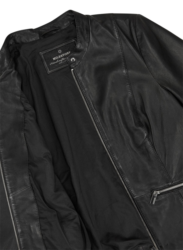 MILESTONE Damen Lederjacke Mascha 611072/41825/99 Image 3