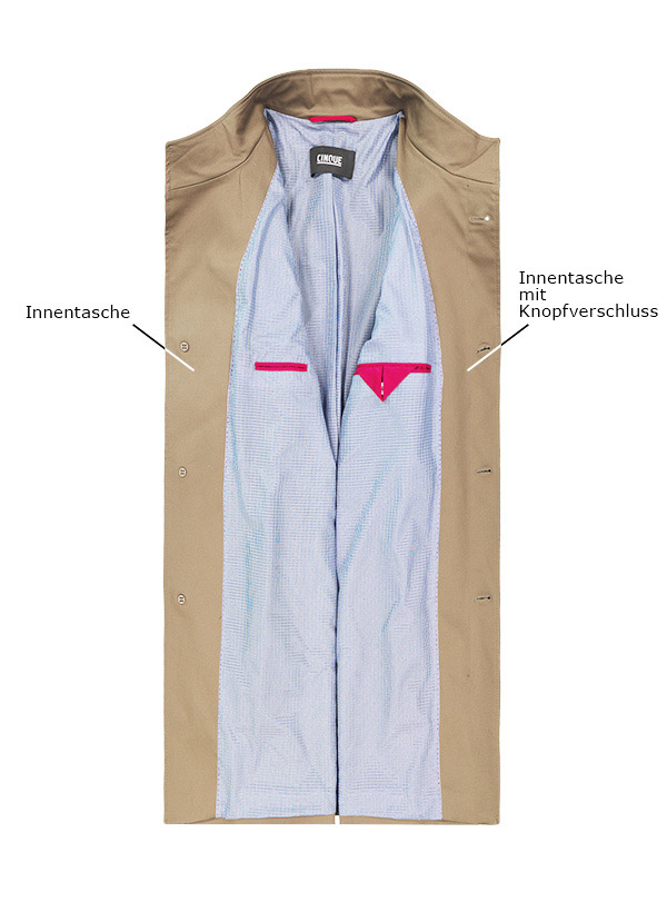 Thumbnail - CINQUE Herren Mantel grün