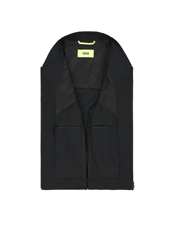 Thumbnail - CINQUE Herren Jacke schwarz unifarben