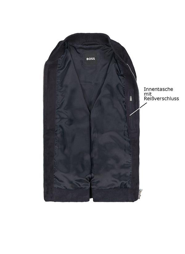 BOSS Black Lederjacke Muller 50543213/404 Image 2