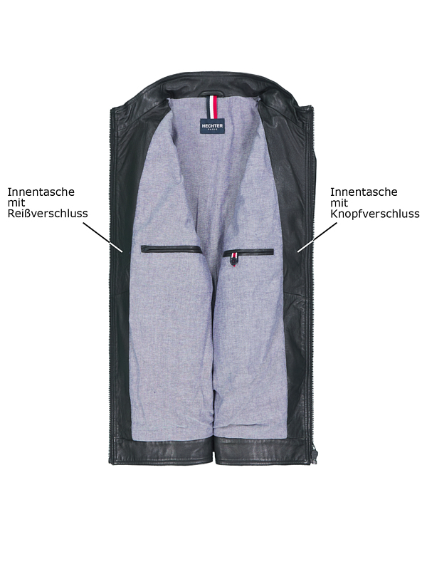 Thumbnail - HECHTER PARIS Herren Lederjacke