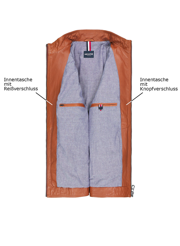 Thumbnail - HECHTER PARIS Herren Lederjacke