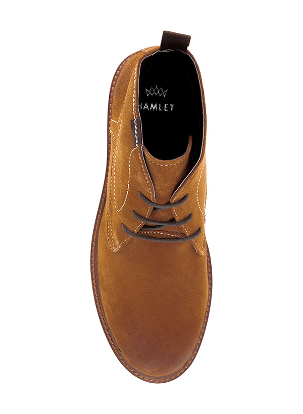 Hamlet Schuhe HB BEN/23055/suede w. cognac Image 1