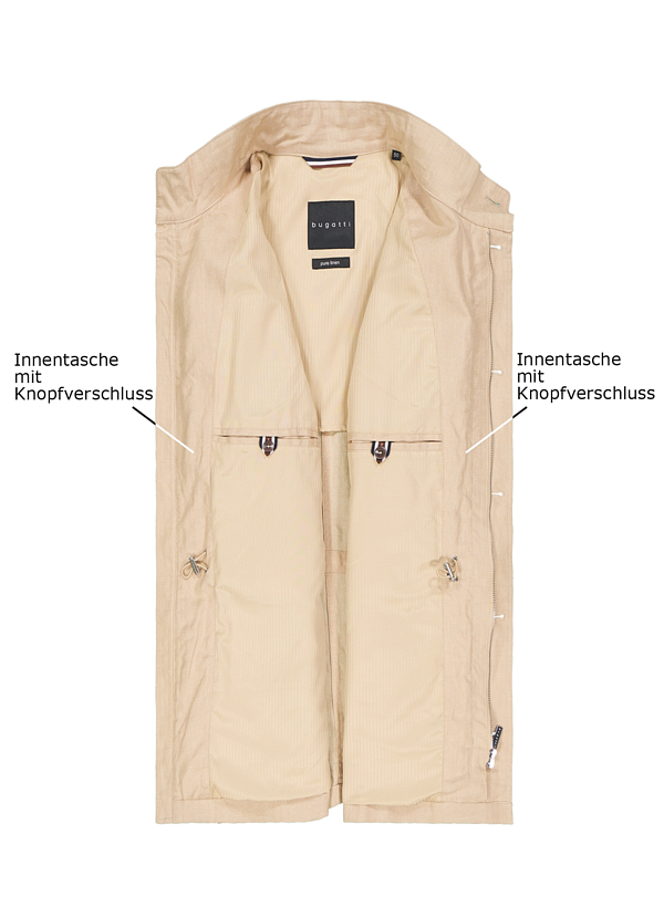 Thumbnail - bugatti Herren Jacken beige