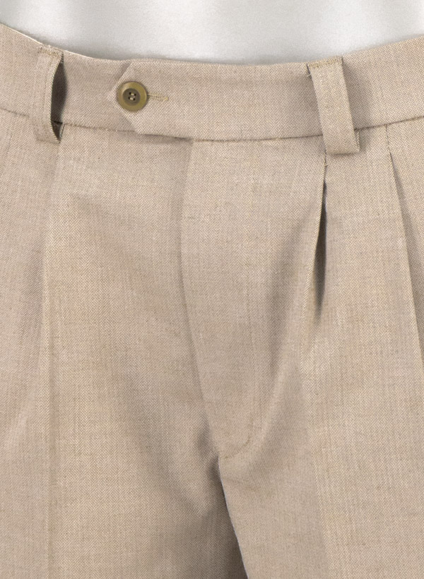 Thumbnail - Alberto Herren Hosen beige