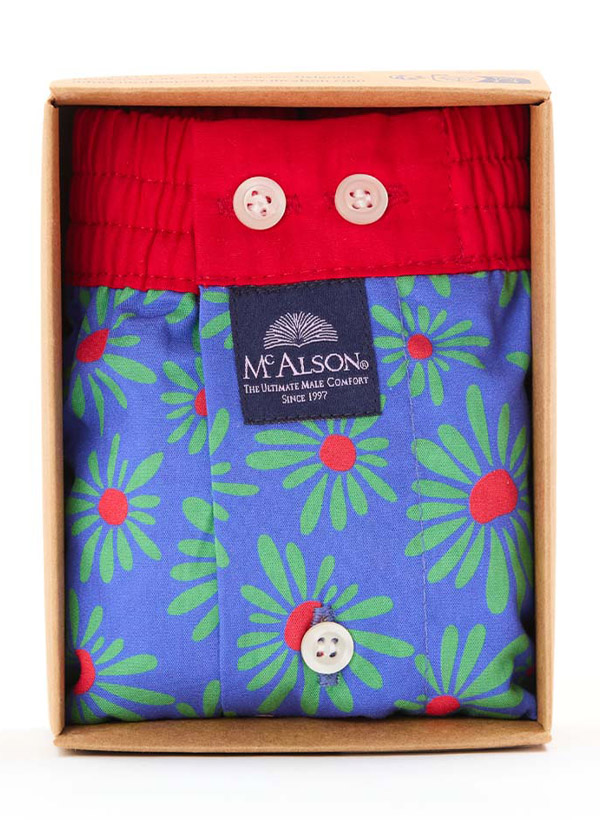 MC ALSON Boxershorts 5353/blau Image 1