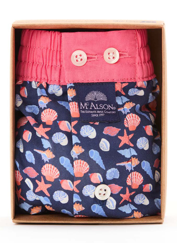 MC ALSON Boxershorts 5334/marineblau Image 1