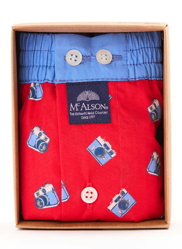 MC ALSON Boxershorts 5342/rot Image 1