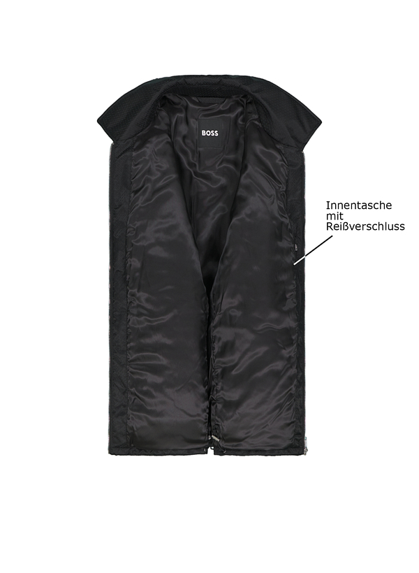 Thumbnail - BOSS Black Herren Jacken schwarz unifarben