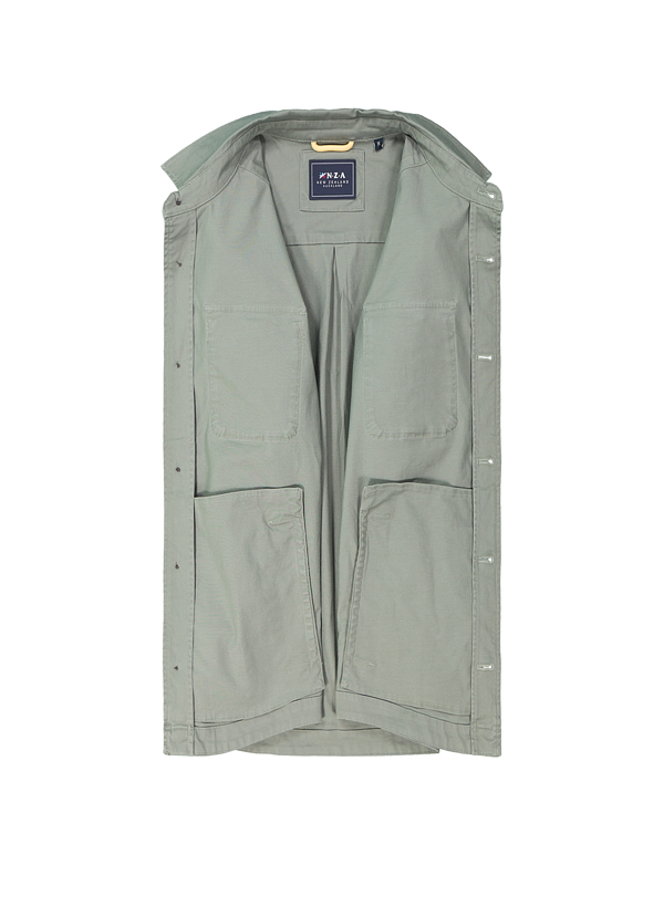 Thumbnail - N.Z.A. Herren Overshirt grün