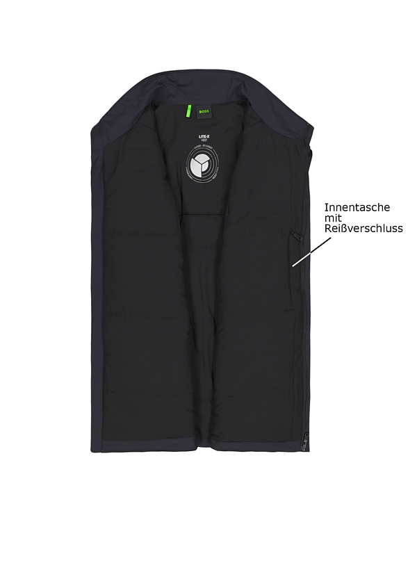 Thumbnail - BOSS Green Herren Jacken blau unifarben