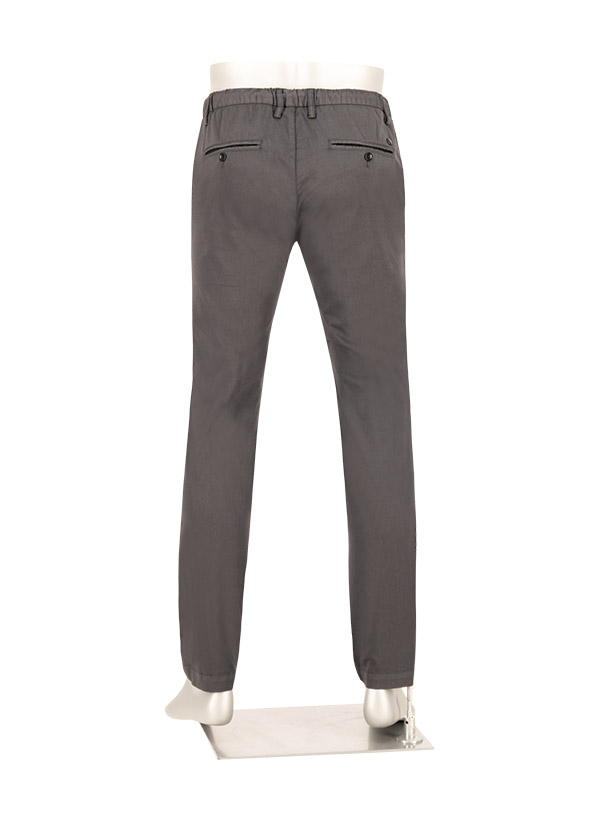 Thumbnail - Alberto Herren Hosen grau Slim Fit