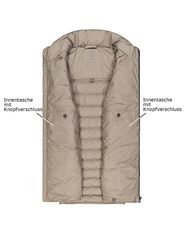 Thumbnail - BOGGI MILANO Herren Jacken beige unifarben