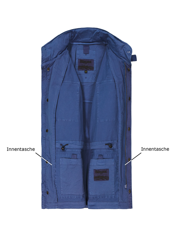 Thumbnail - Blauer. USA Herren Jacken blau unifarben