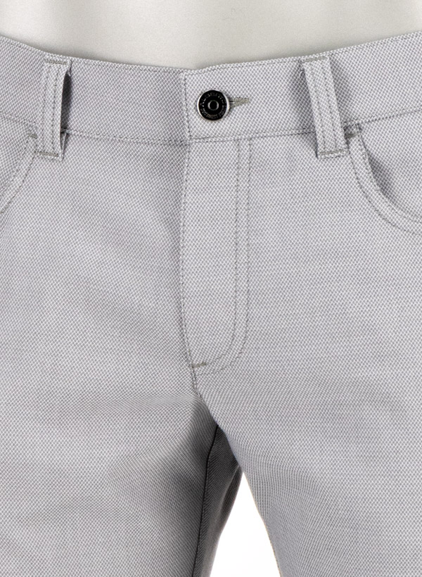 Thumbnail - Alberto Herren Hosen grau meliert