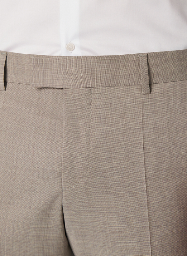 Thumbnail - BOSS Black Herren Anzüge beige Slim Fit