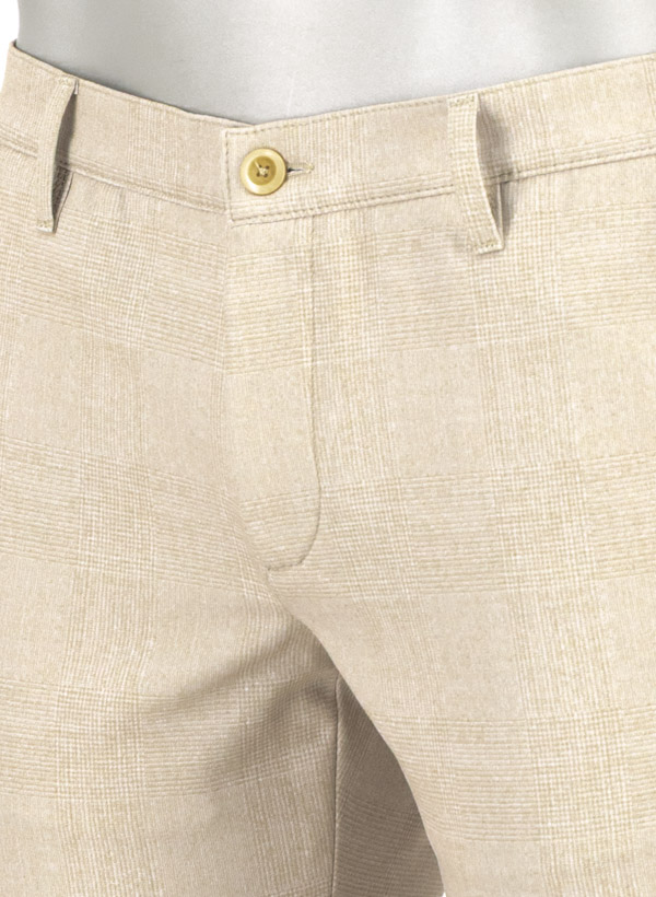 Thumbnail - Alberto Herren Hosen beige Slim Fit