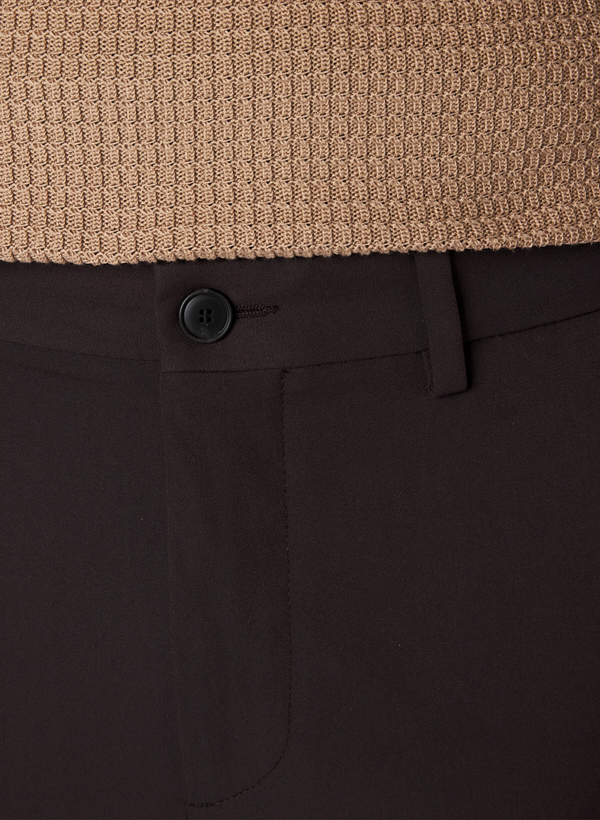 Thumbnail - BOSS Black Herren Hosen braun Slim Fit