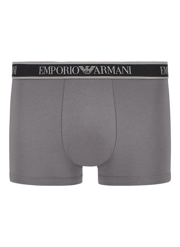 Thumbnail - EMPORIO ARMANI Herren Unterwäsche grau,schwarz Baumwolle & Mix unifarben