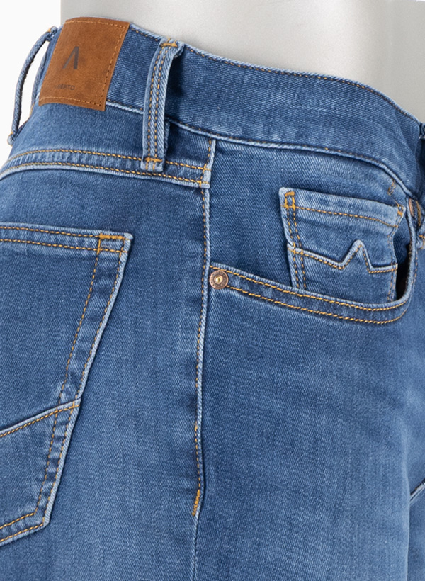 Alberto Tapered Fit Slipe Laser Denim 68371574/880 Image 4