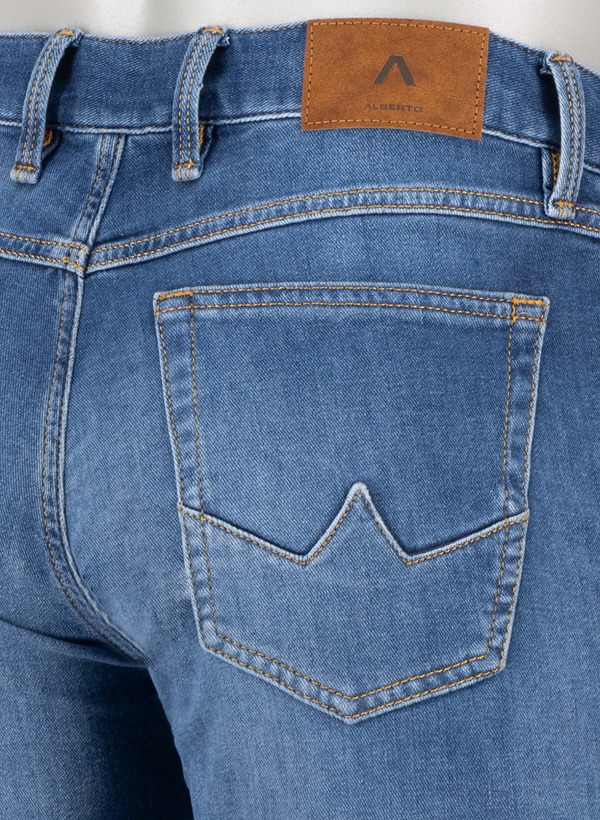 Alberto Tapered Fit Slipe Laser Denim 68371574/880 Image 5