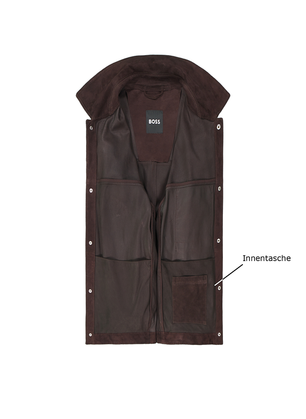 BOSS Black Lederjacke Molot 50558651/207 Image 3