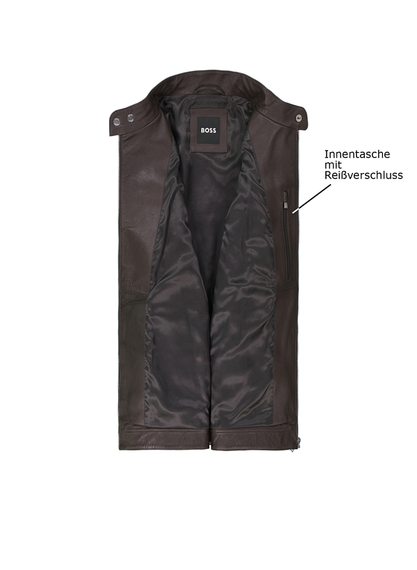 BOSS Black Lederjacke 50564586/244 Image 3