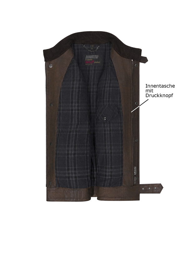 BELSTAFF Lederjacke 106526/DDSTP, Produktbild 4