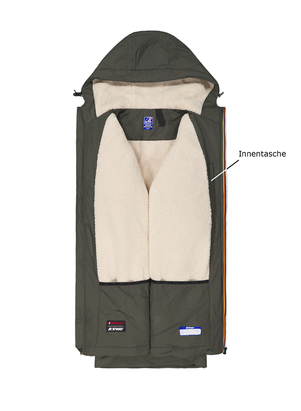 K-WAY Jacke Le vrai 4.0 Eiffel East K21516W/WMR, Produktbild 3