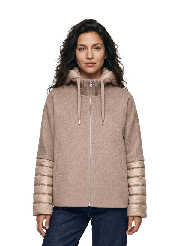 Jacke MSAzalea, Woll-Mix, creme