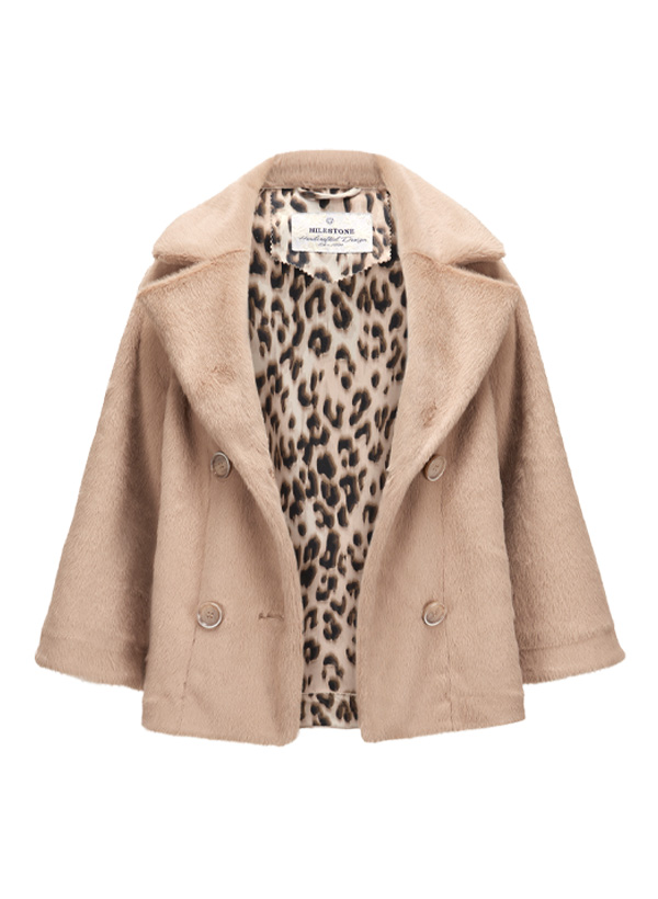 Jacke MSHelene, Kunstpelz, creme