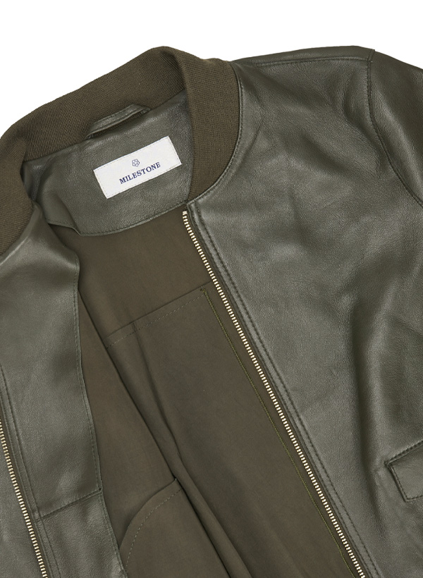 MILESTONE Damen Lederjacke Lia 631032/71235/48 Image 3