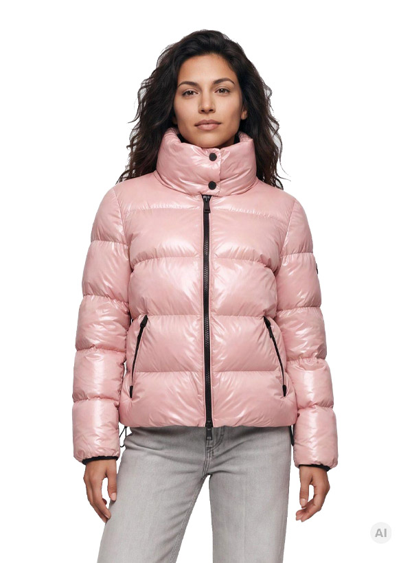 Steppjacke MSAmber, Mikrofaser, altrosa