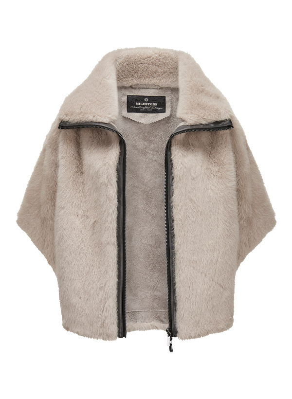 Cape MSPauline, Fake Fur, schlamm
