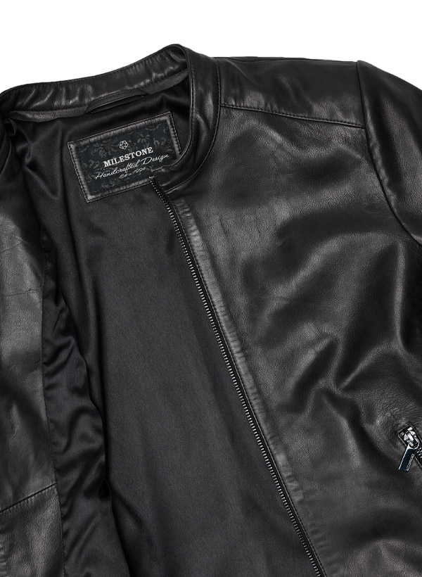 MILESTONE Damen Lederjacke Sahara 631053/41905/99 Image 3