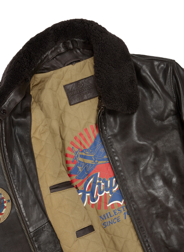 MILESTONE Lederjacke Tom 631089/21070/29 Image 3