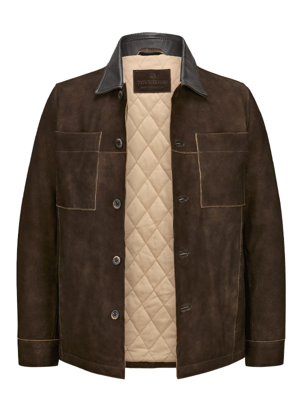 MILESTONE Lederjacke Damian 631636/21565/27, Produktbild 3