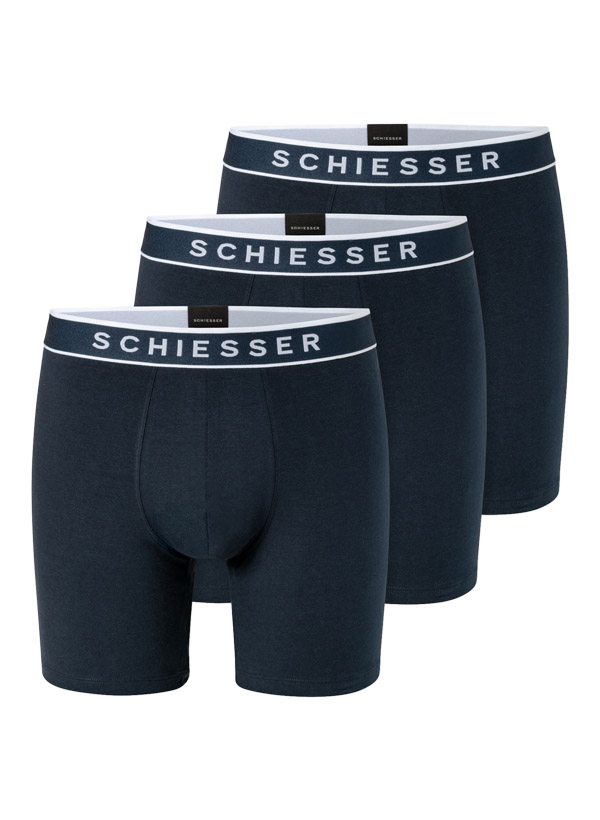 Schiesser Long-Shorts 3er Pack 183218/804, Produktbild 3