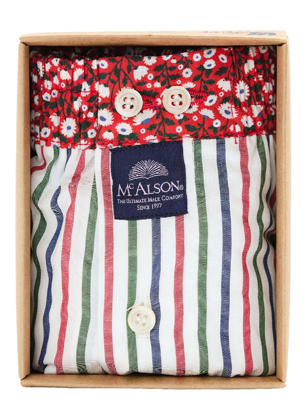 MC ALSON Boxershorts 5400/blau-rot-grün, Produktbild 2