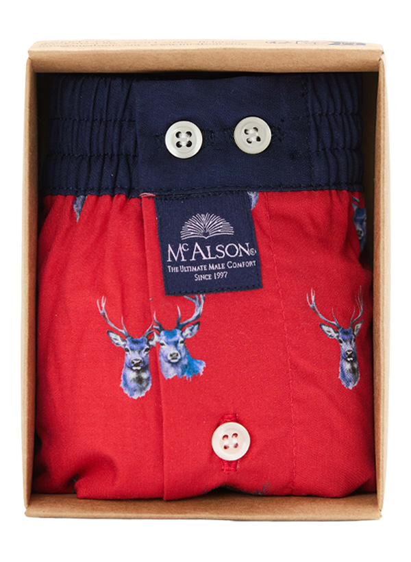MC ALSON Boxershorts 5461/rot, Produktbild 2