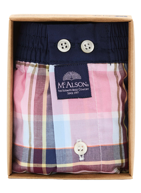 MC ALSON Boxershorts 5432/blau-pink, Produktbild 2