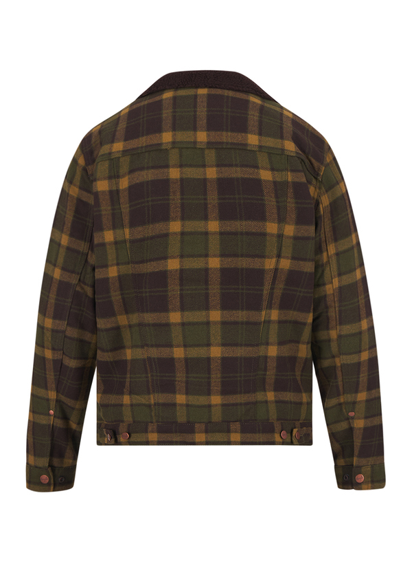 Wrangler Jacke Wool Trucker olive 112387071, Produktbild 3