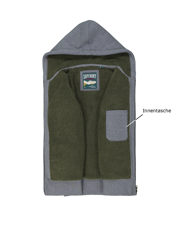 Superdry Sweatjacke M2014583A/L7F, Produktbild 4